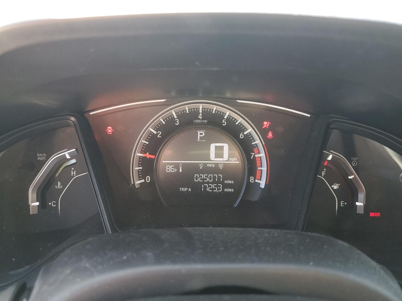 2018 Honda Civic Lx VIN: 2HGFC2F57JH582905 Lot: 86289135