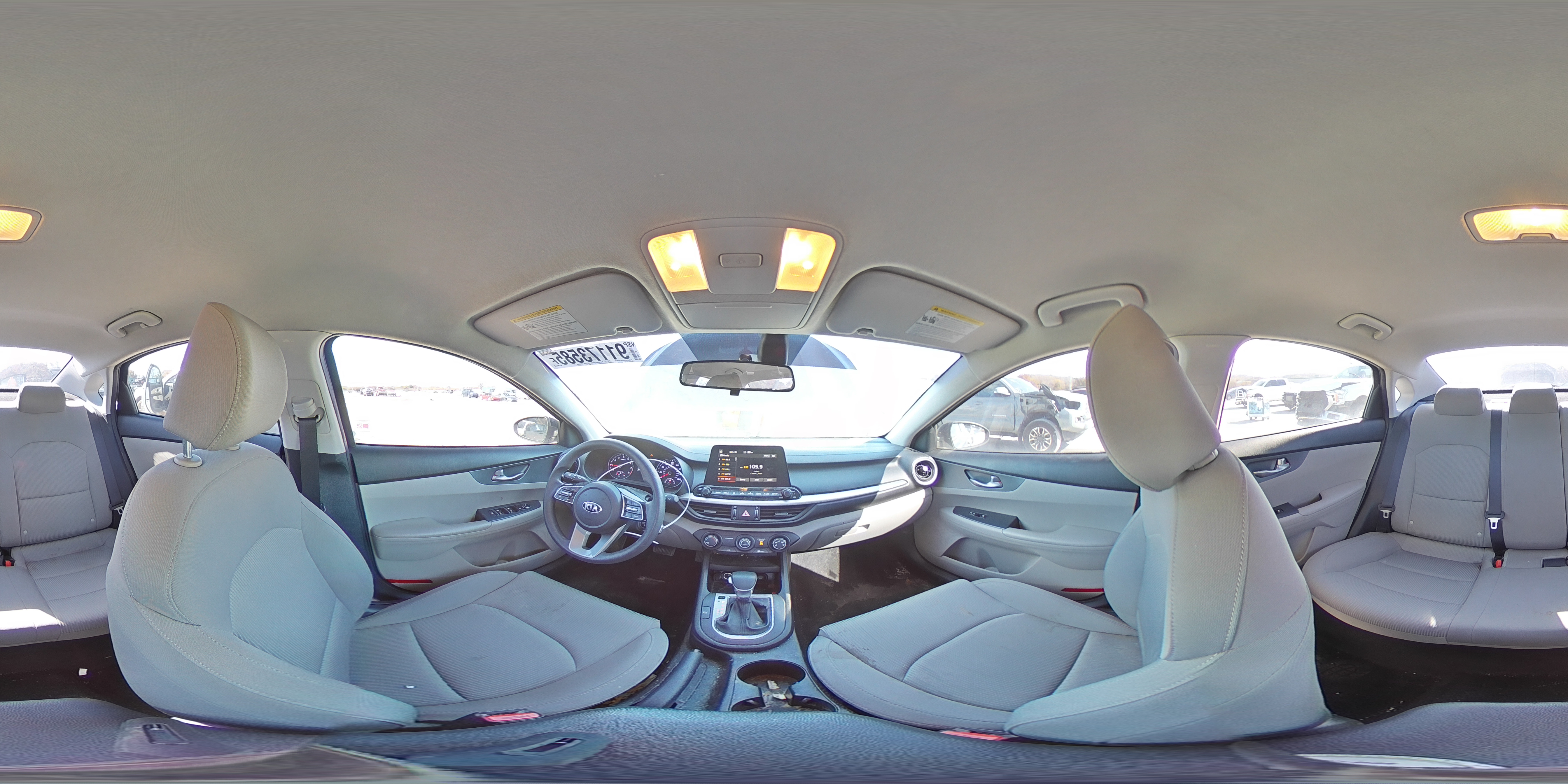 2020 Kia Forte Fe VIN: 3KPF24ADXLE220075 Lot: 91173585