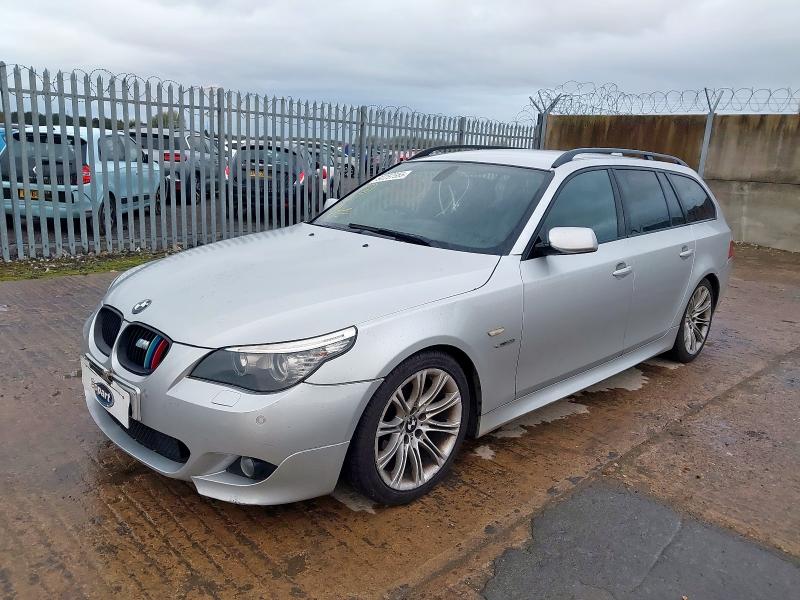 2008 BMW 5 SERIES 520D M SPORT 5DR STEP AUTO [177] for sale at Copart YORK