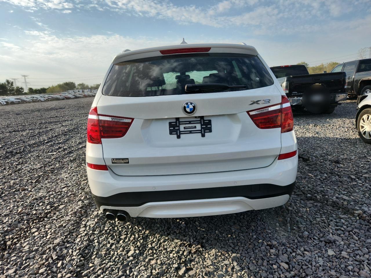 2015 BMW X3 xDrive28I VIN: 5UXWX9C53F0D58169 Lot: 84782685