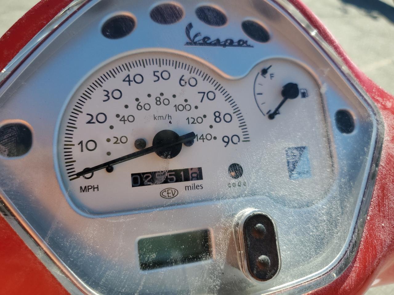 2007 Vespa Lx 150 VIN: ZAPM448F575009973 Lot: 84995615