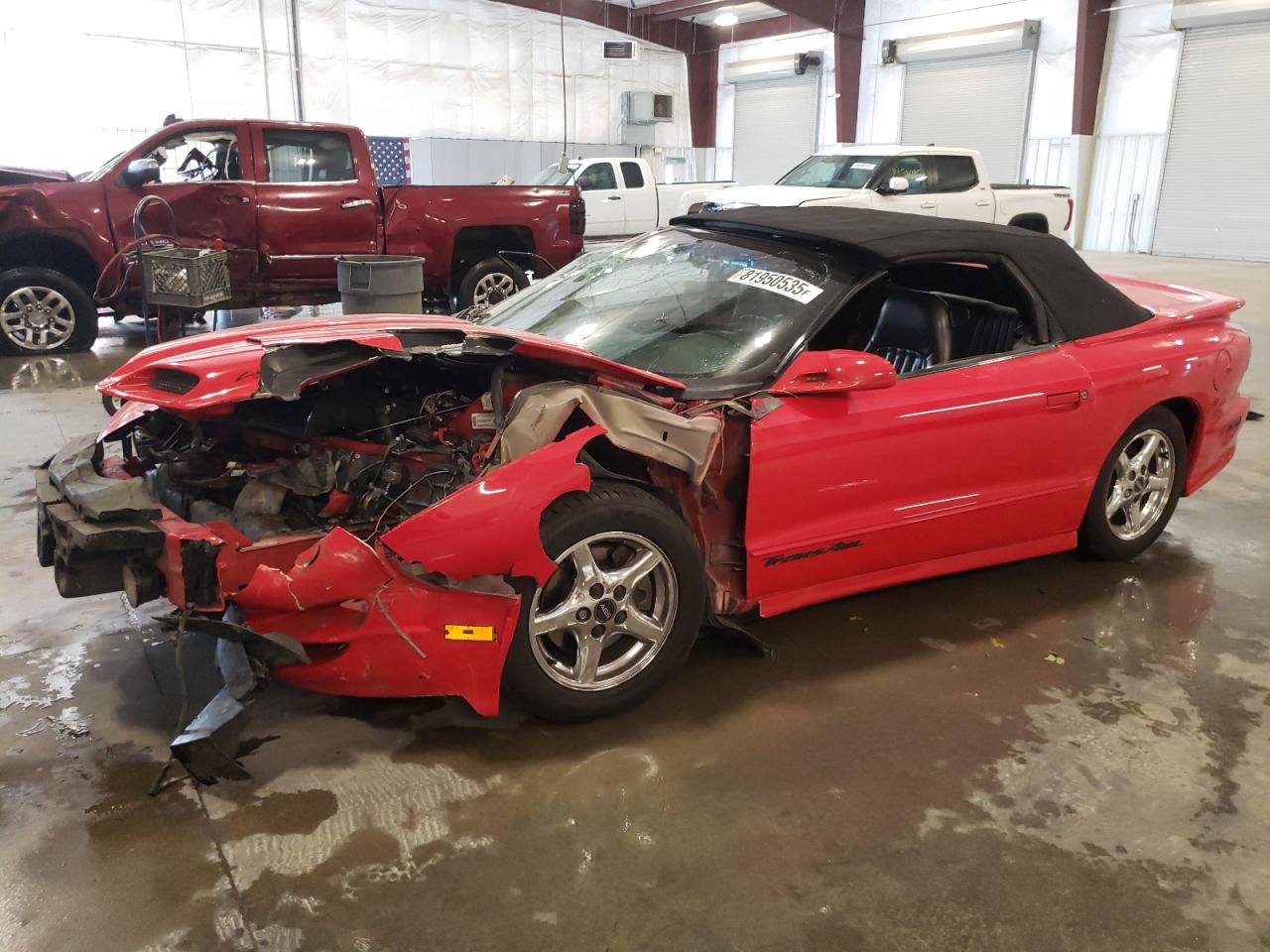 PONTIAC FIREBIRD 2001. Lot# 81950535. VIN 2G2FV32G312139373. Photo 1