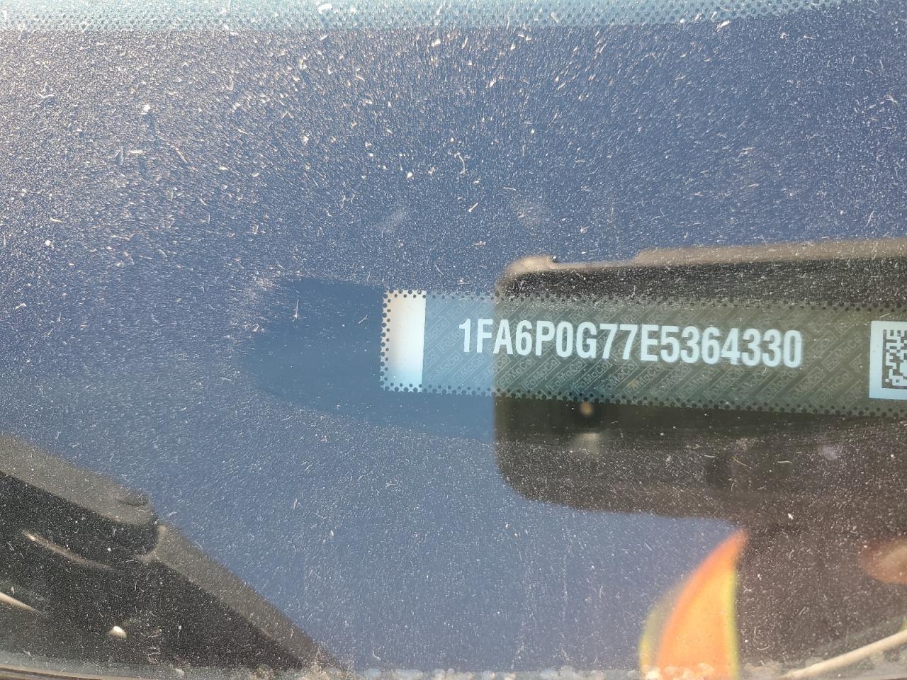 2014 Ford Fusion S VIN: 1FA6P0G77E5364330 Lot: 81044225