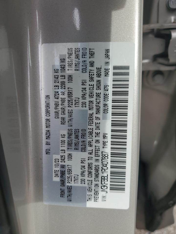 2024 Mazda Cx-5 Select VIN: JM3KFBBL1R0407887 Lot: 87000985