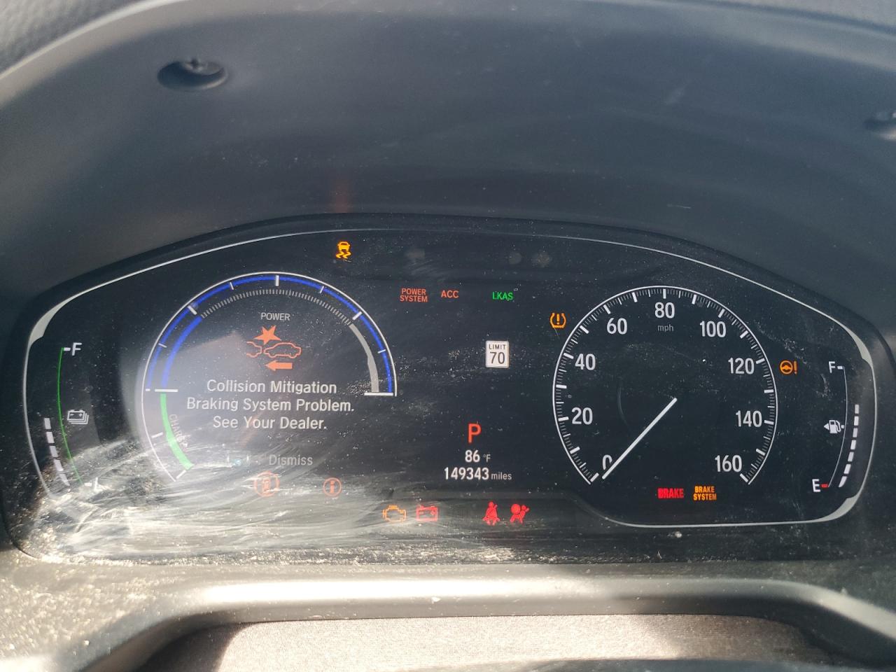 2018 Honda Accord Touring Hybrid VIN: 1HGCV3F95JA011594 Lot: 84818405