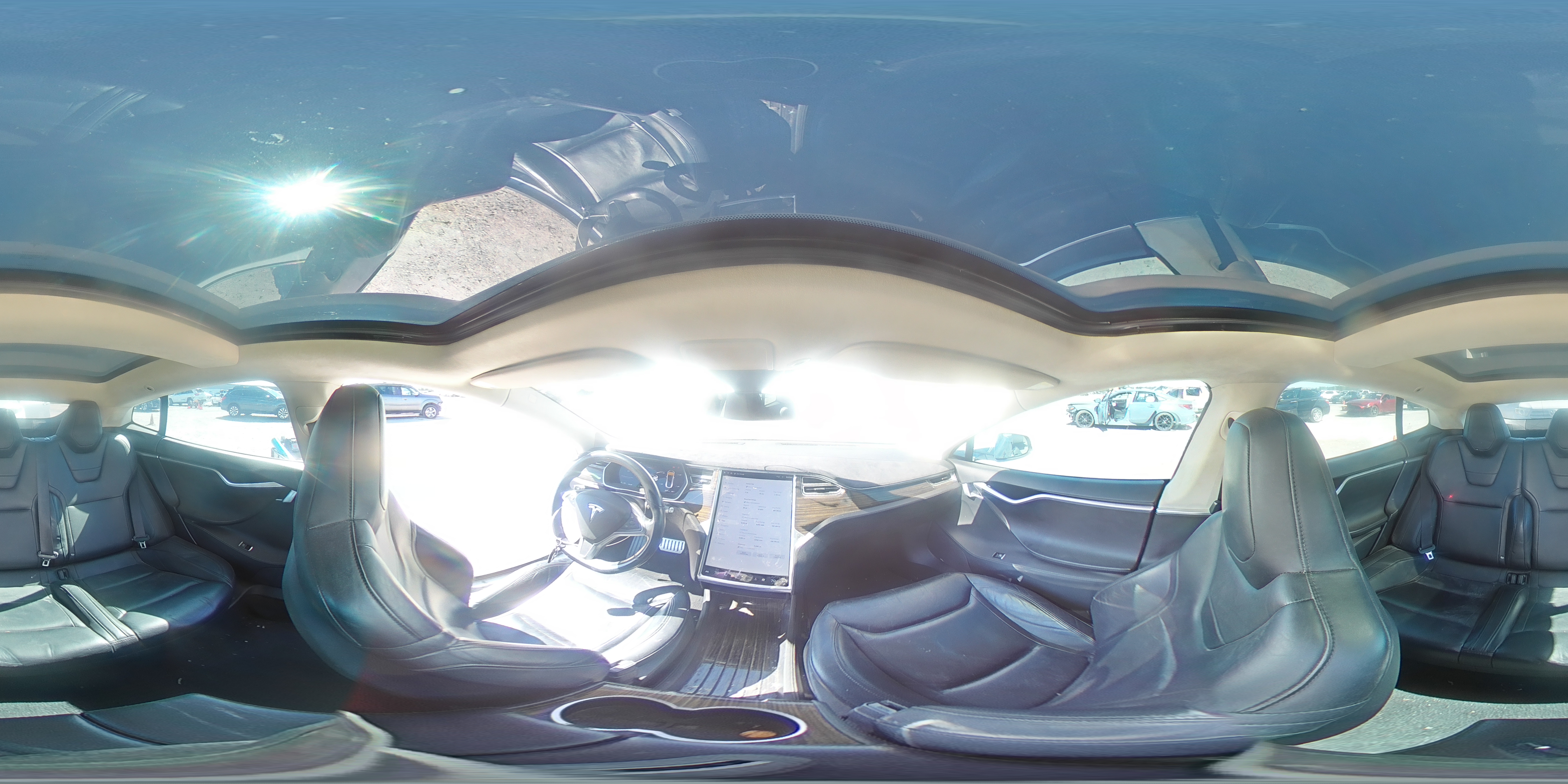 2015 Tesla Model S P85D VIN: 5YJSA1H48FF090026 Lot: 85408855