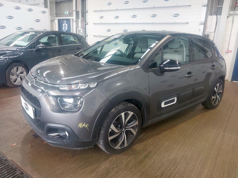 2023 CITROEN C3 SHINE + PURETECH S/S  for sale at Copart EAST KILBRIDE