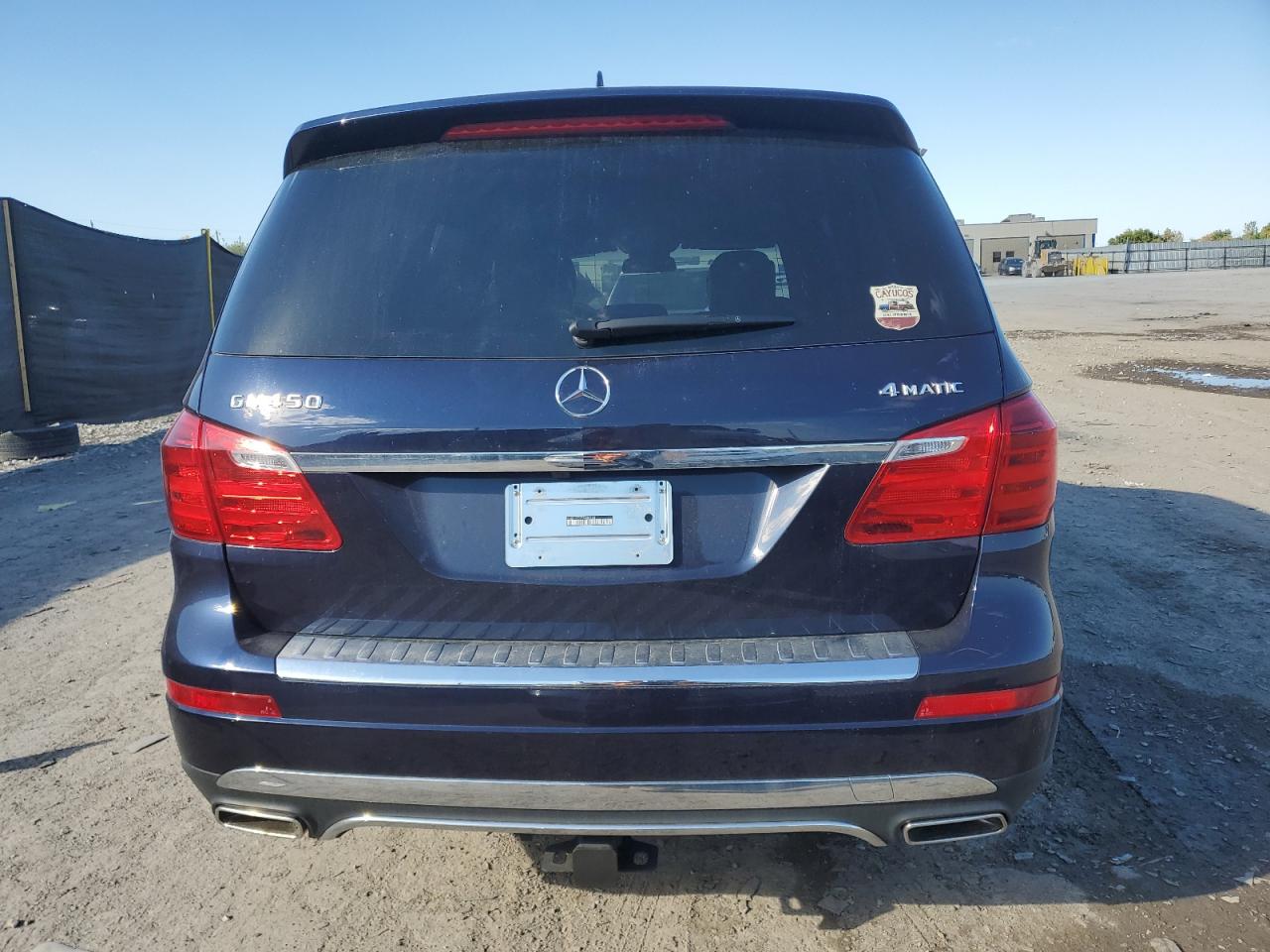 2015 Mercedes-Benz Gl 450 4Matic VIN: 4JGDF6EE8FA444443 Lot: 82354315