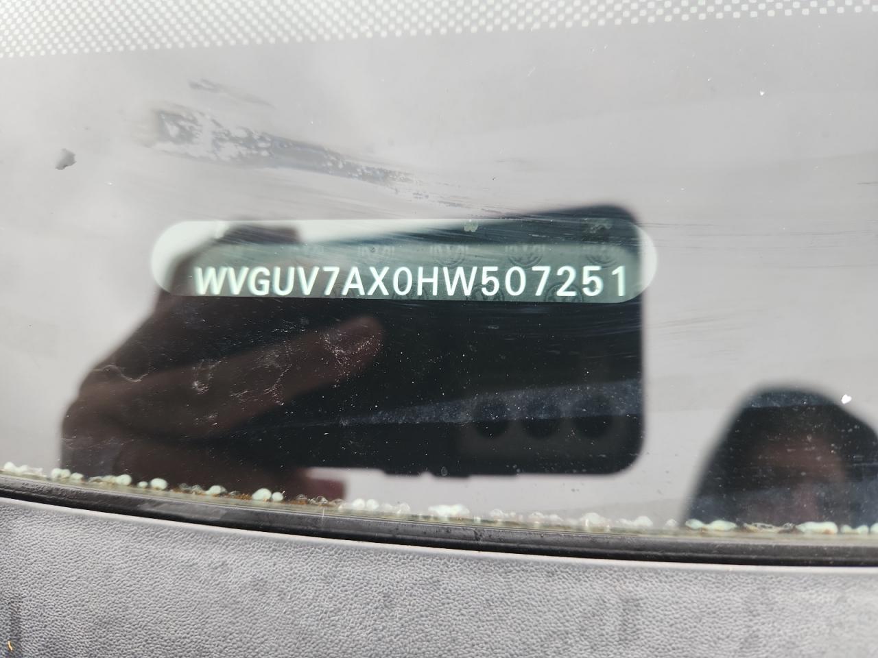 2017 Volkswagen Tiguan Sport VIN: WVGUV7AX0HW507251 Lot: 86224645