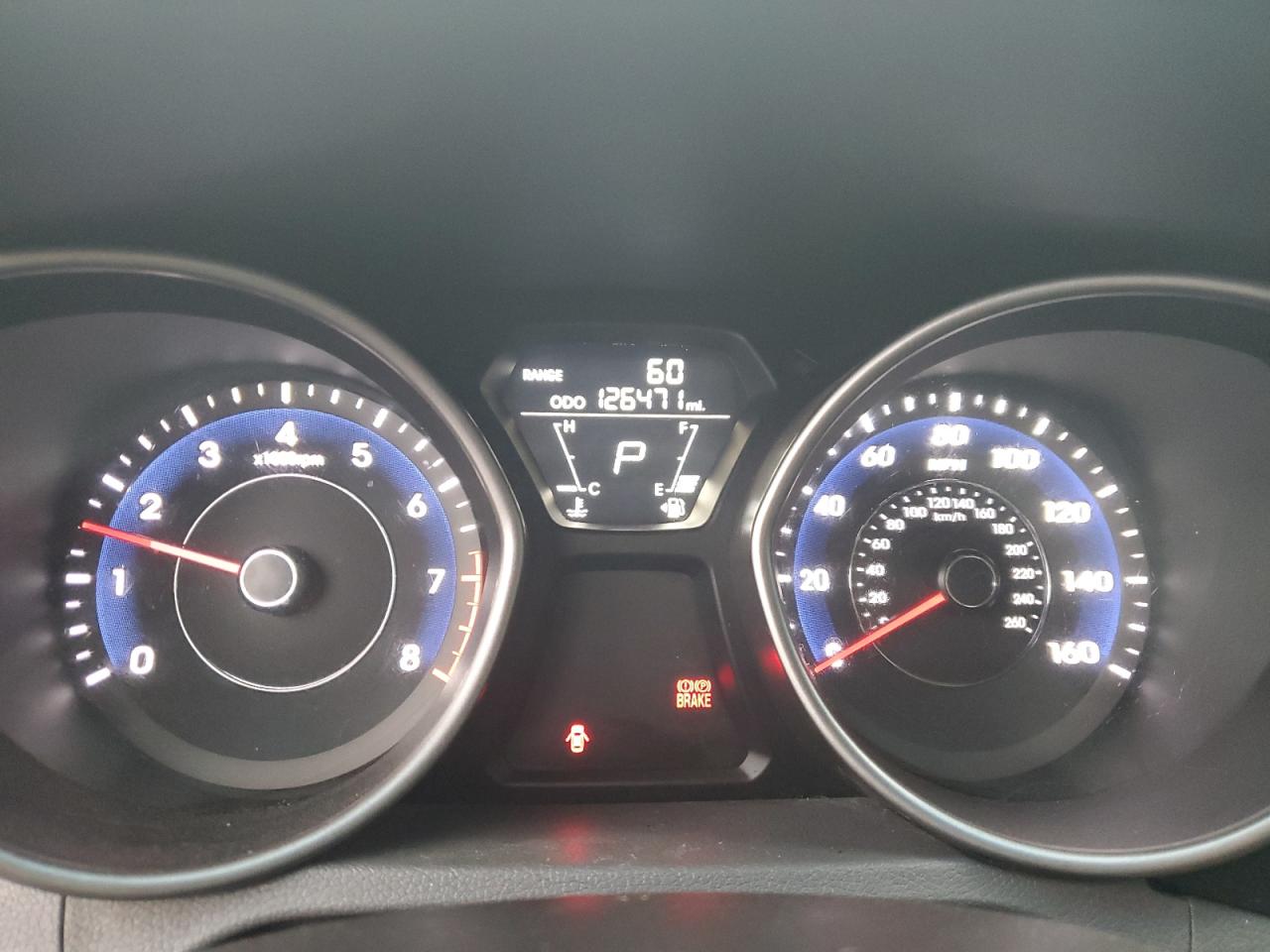 2012 Hyundai Elantra Gls VIN: 5NPDH4AE6CH117603 Lot: 86253315