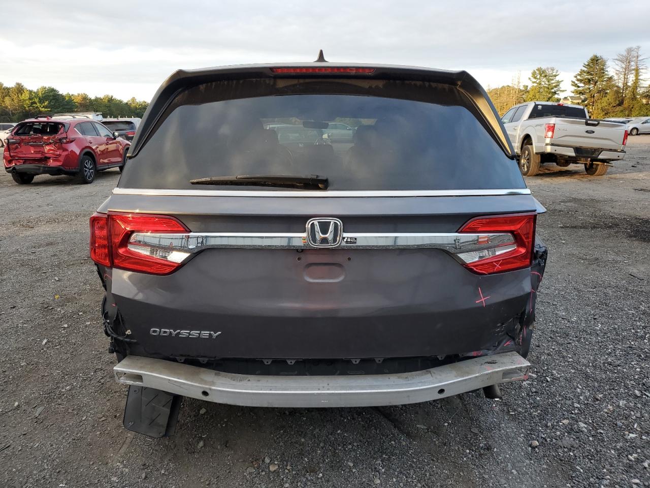 2018 Honda Odyssey Exl VIN: 5FNRL6H76JB068650 Lot: 84291445