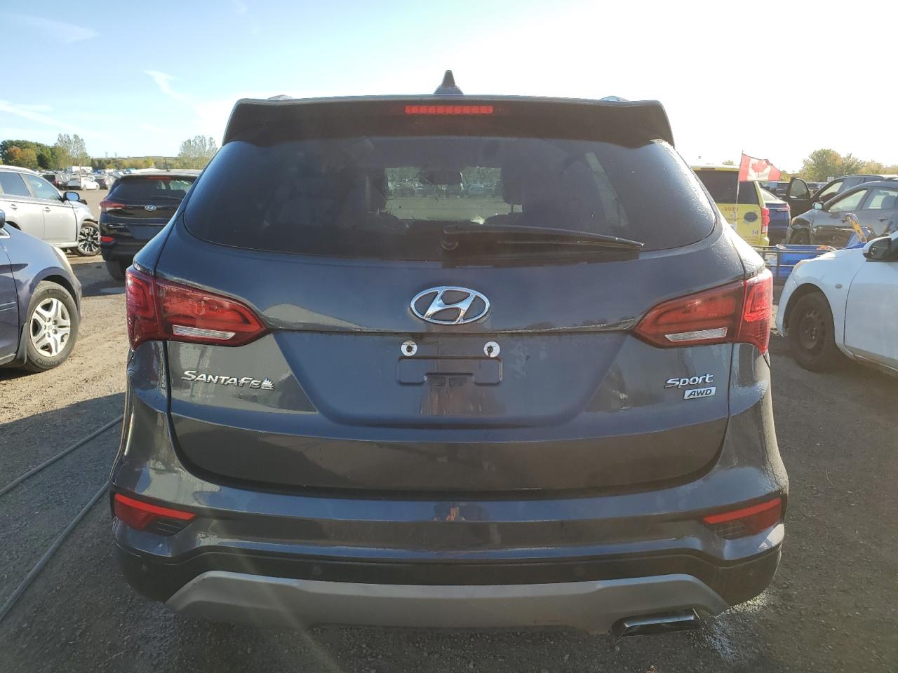 2017 Hyundai Santa Fe Sport VIN: 5XYZUDLB5HG449387 Lot: 80966025