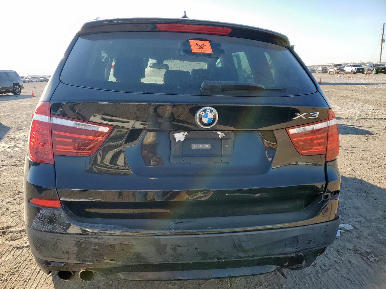 2013 BMW X3 xDrive28I VIN: 5UXWX9C58D0D01656 Lot: 85269045