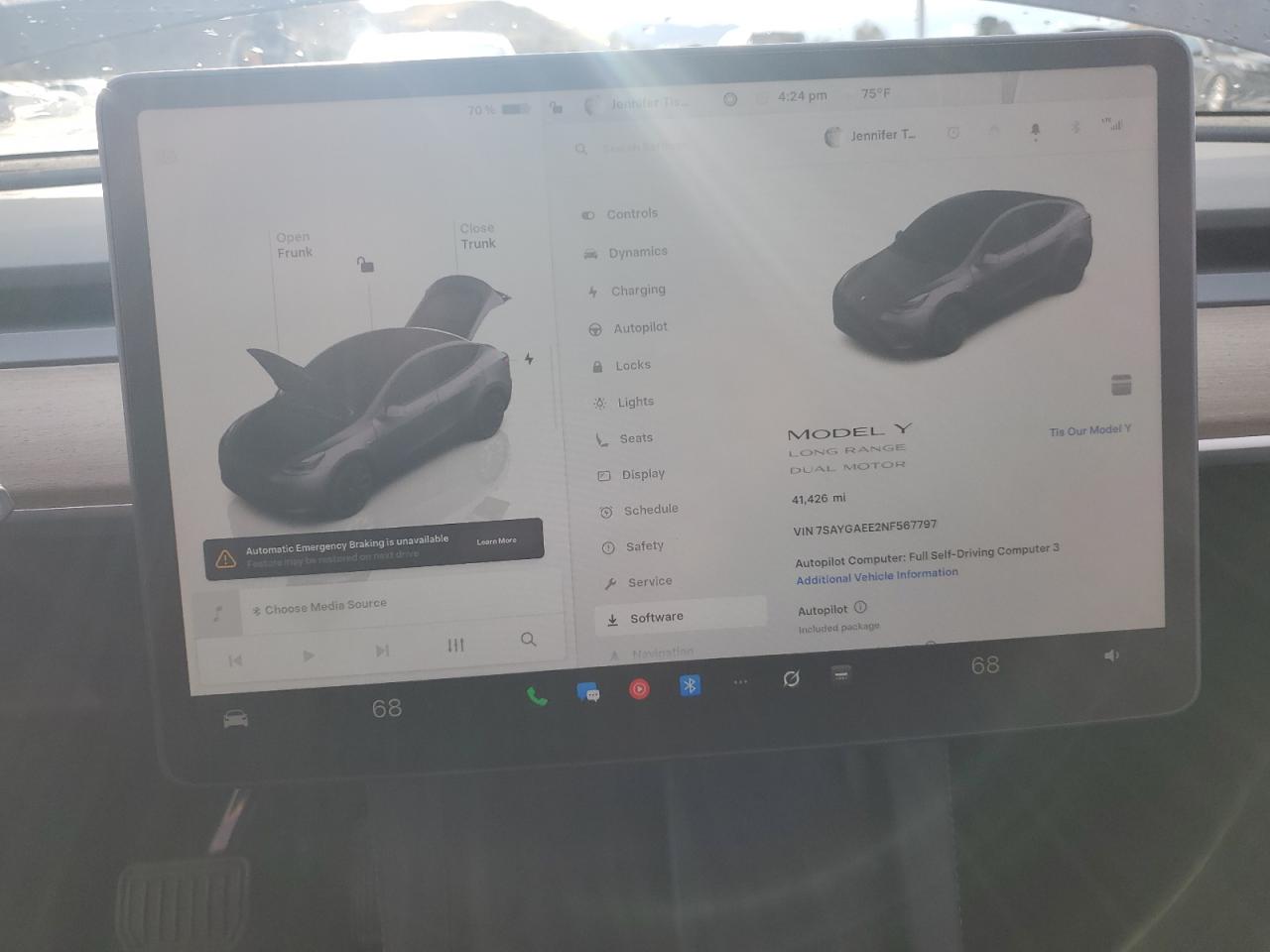 2022 Tesla Model Y VIN: 7SAYGAEE2NF567797 Lot: 86479615