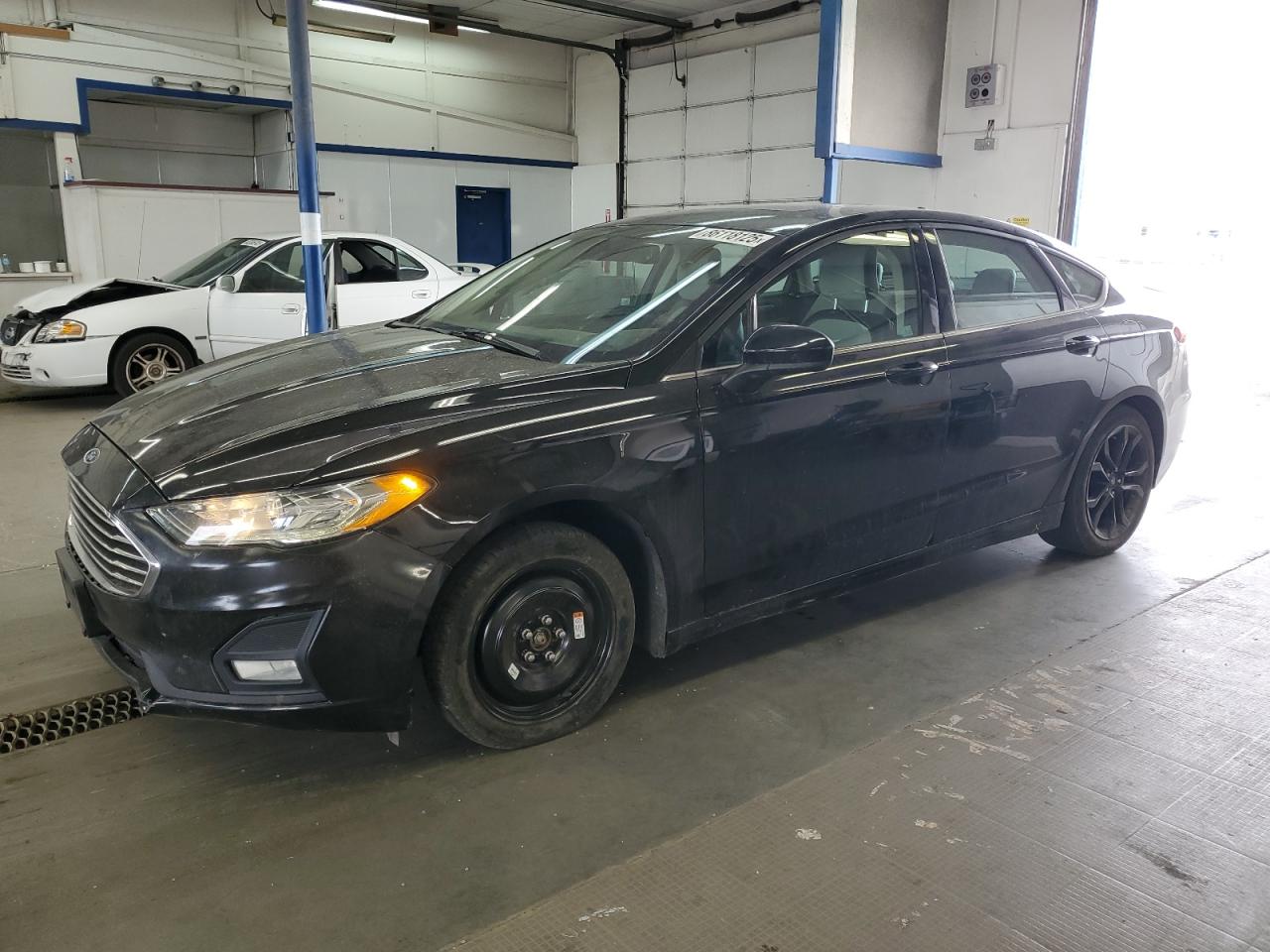 2019 Ford Fusion Se black null gasoline 3FA6P0HD6KR157795 photo #1