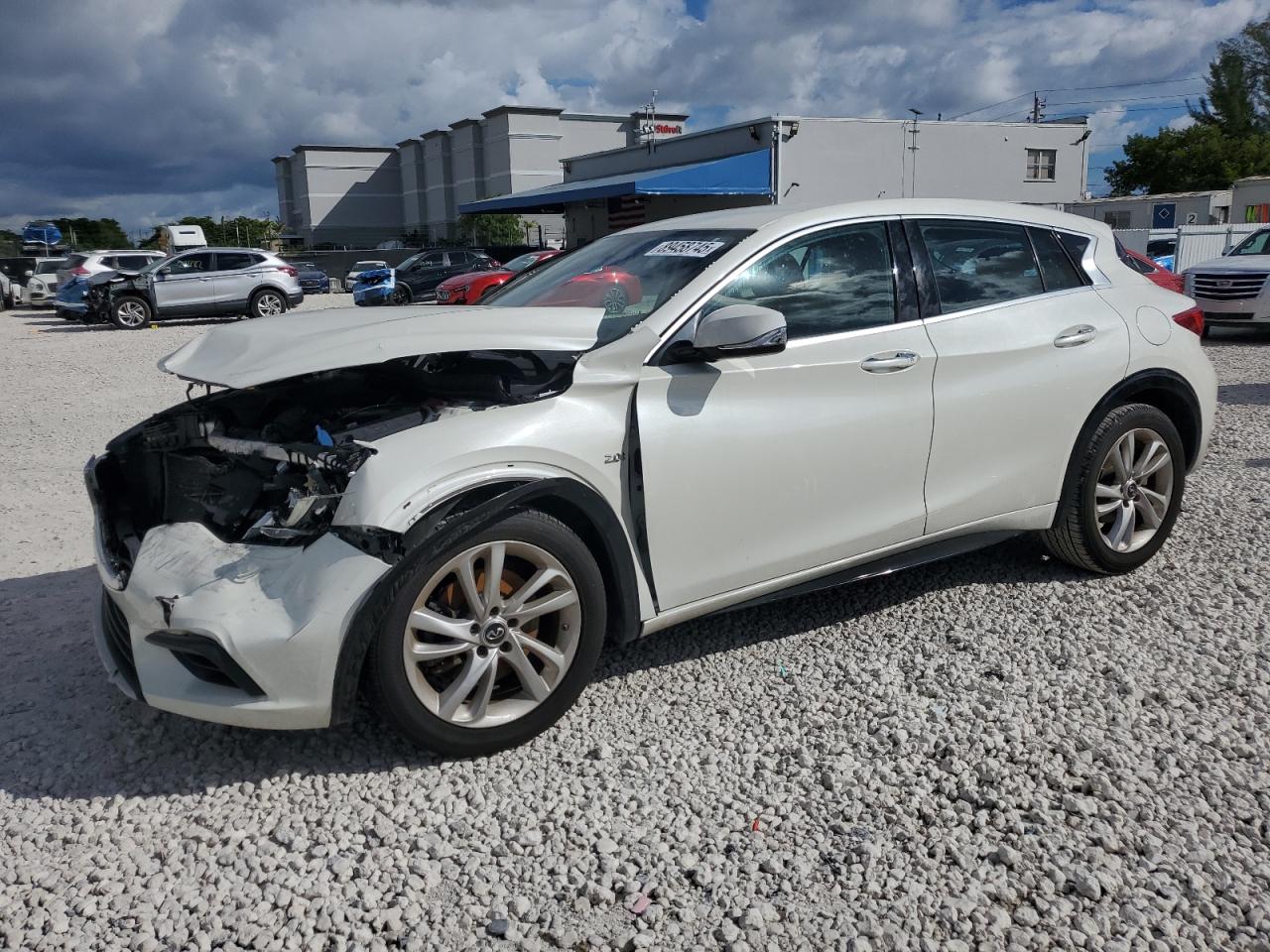 INFINITI QX30 2018. Lot# 89458745. VIN SJKCH5CP7JA046168. Photo 1