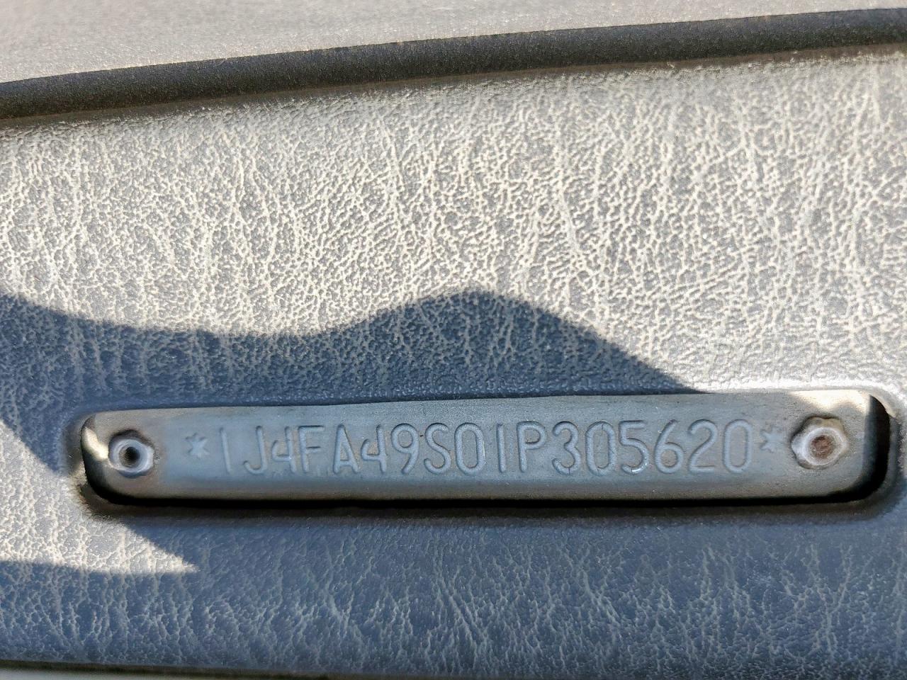 2001 Jeep Wrangler / Tj Sport VIN: 1J4FA49S01P305620 Lot: 85516025