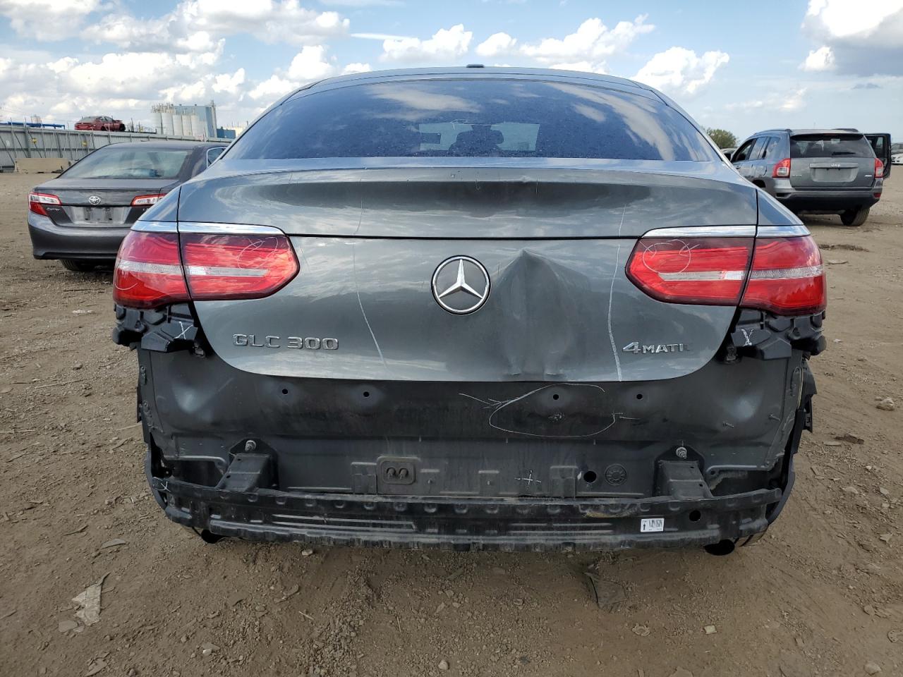 2018 Mercedes-Benz Glc Coupe 300 4Matic VIN: WDC0J4KB6JF345903 Lot: 81937205