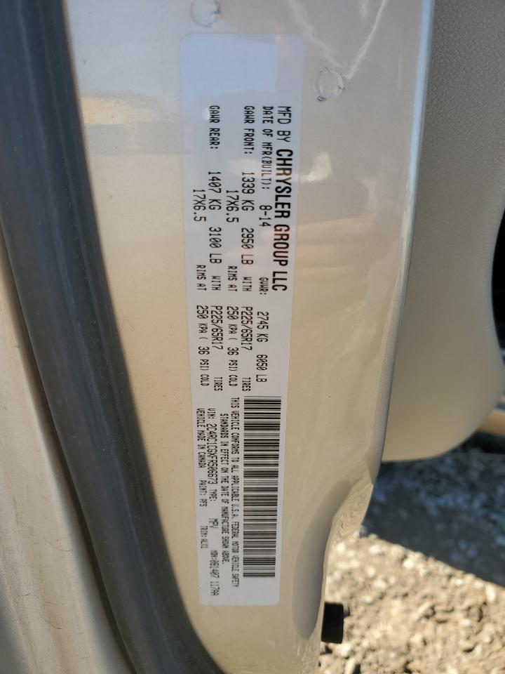 2015 Chrysler Town & Country Touring L VIN: 2C4RC1CGXFR506673 Lot: 86778205