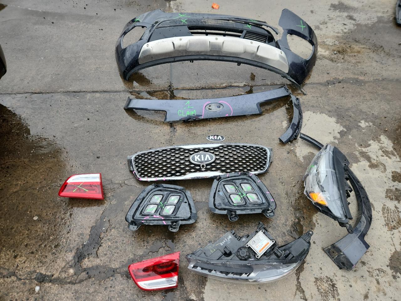 2016 Kia Sorento Sx VIN: 5XYPKDA53GG088931 Lot: 85495865