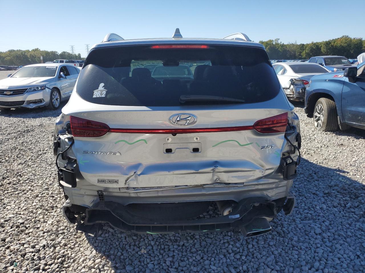 2022 Hyundai Santa Fe Calligraphy VIN: 5NMS54AL3NH416528 Lot: 89697195