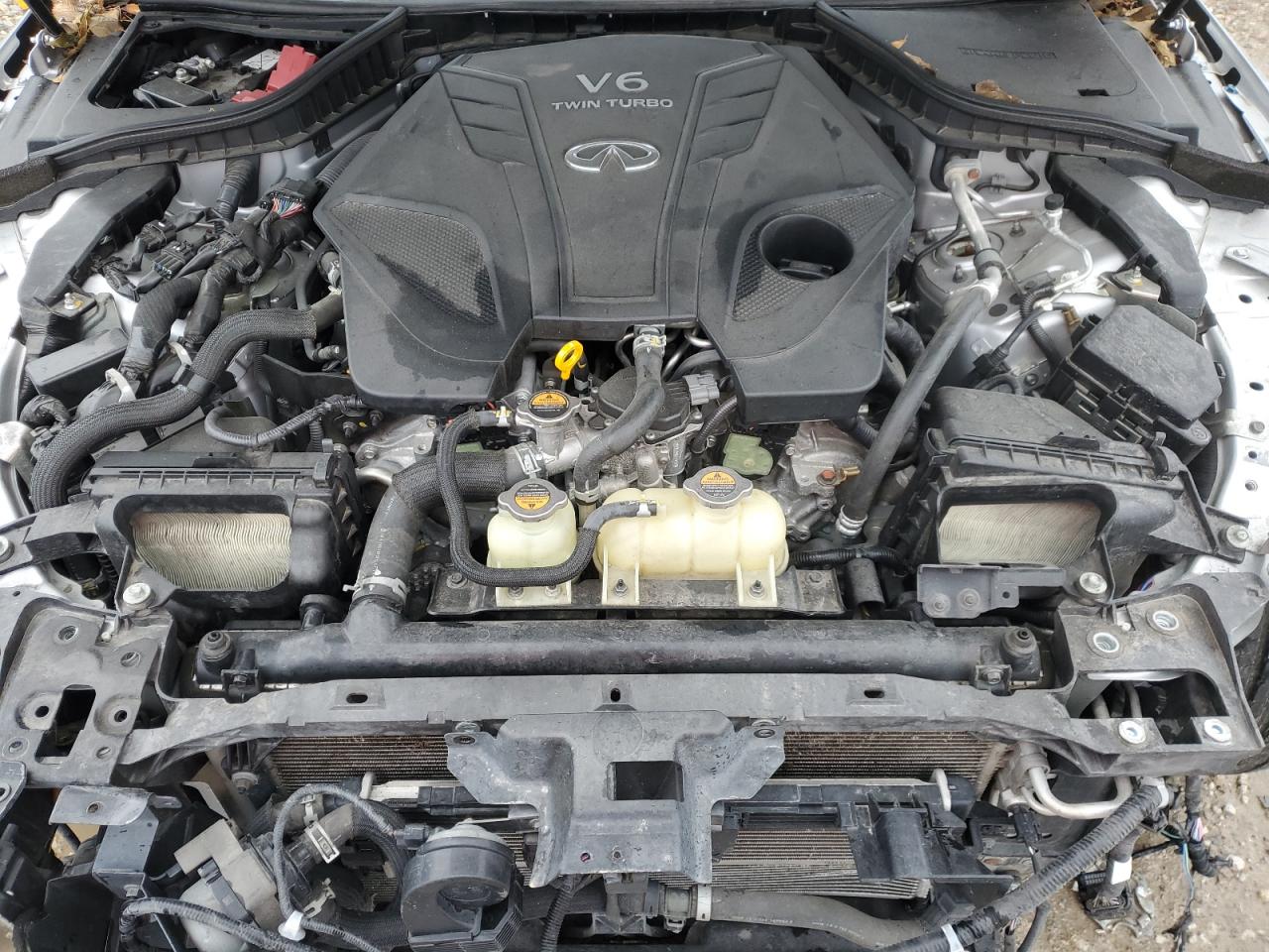 2020 Infiniti Q50 Red Sport 400 VIN: JN1FV7AR1LM660551 Lot: 85412875