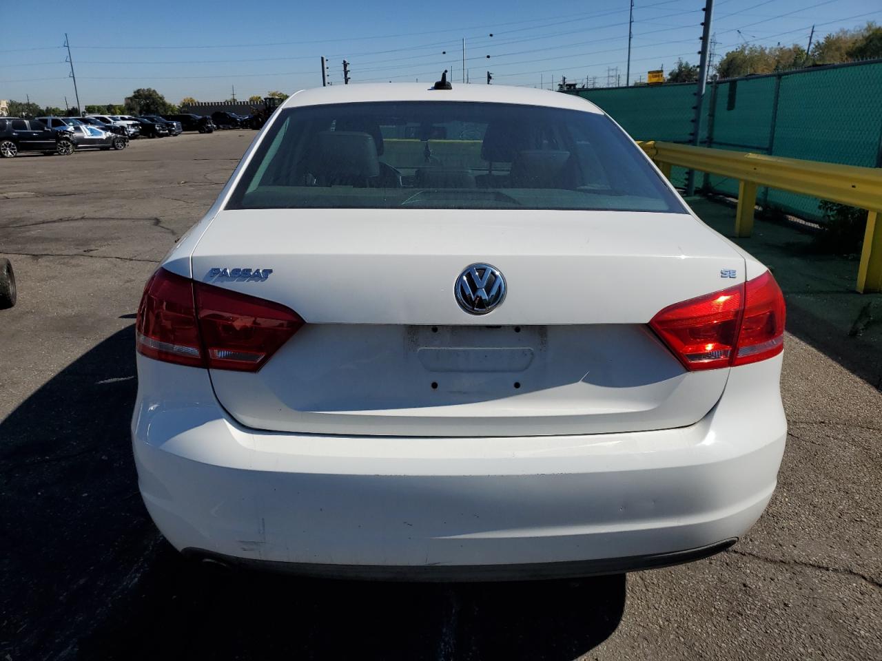 2014 Volkswagen Passat Se VIN: 1VWBP7A39EC019865 Lot: 86112345
