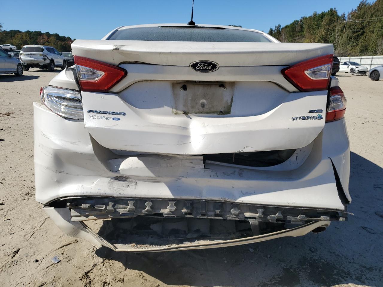 2013 Ford Fusion Se Hybrid VIN: 3FA6P0LUXDR206913 Lot: 89709695