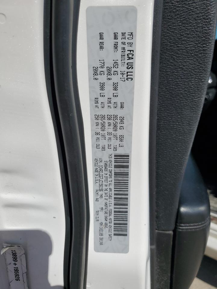 2018 Dodge Durango Gt VIN: 1C4RDJDG7JC156156 Lot: 86448825