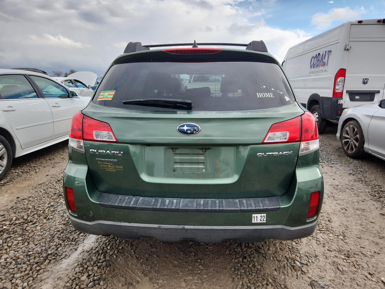 2013 Subaru Outback 2.5I Limited VIN: 4S4BRCKC9D3232846 Lot: 82520725
