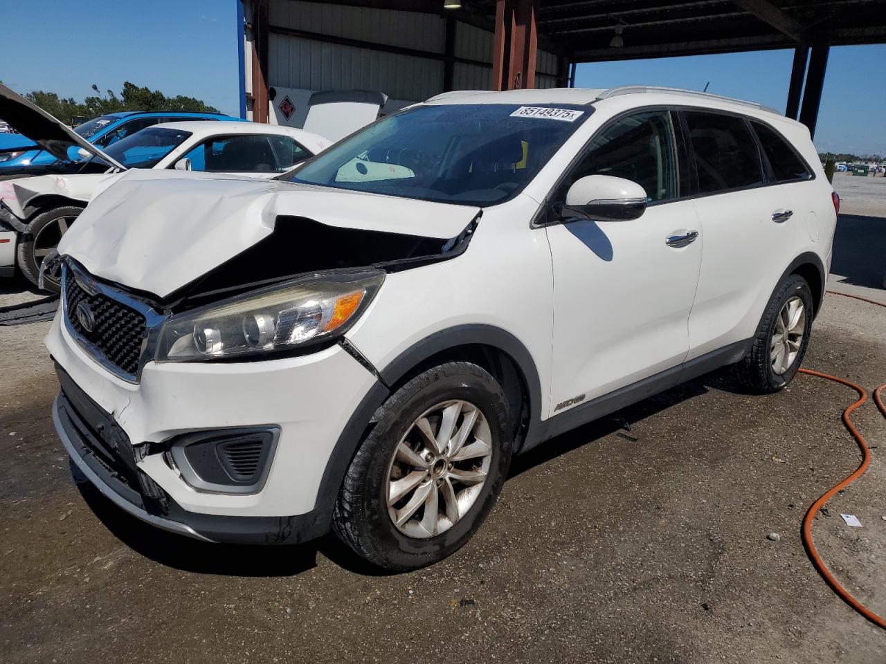KIA SORENTO 2018. Lot# 85149375. VIN 5XYPGDA53JG391992. Photo 1