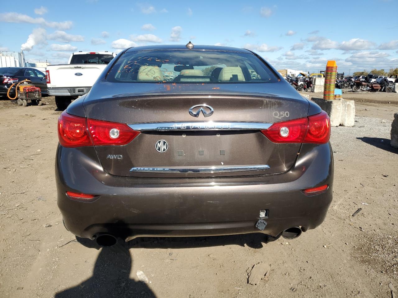 2015 Infiniti Q50 Base VIN: JN1BV7AR6FM417434 Lot: 82739355