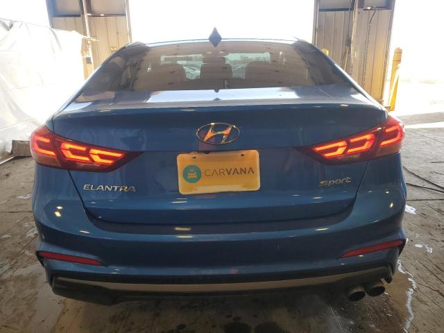  HYUNDAI ELANTRA 2018 Синий