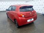 2014 MITSUBISHI MIRAGE 2 1.2 2 5DR for sale at Copart WHITBURN