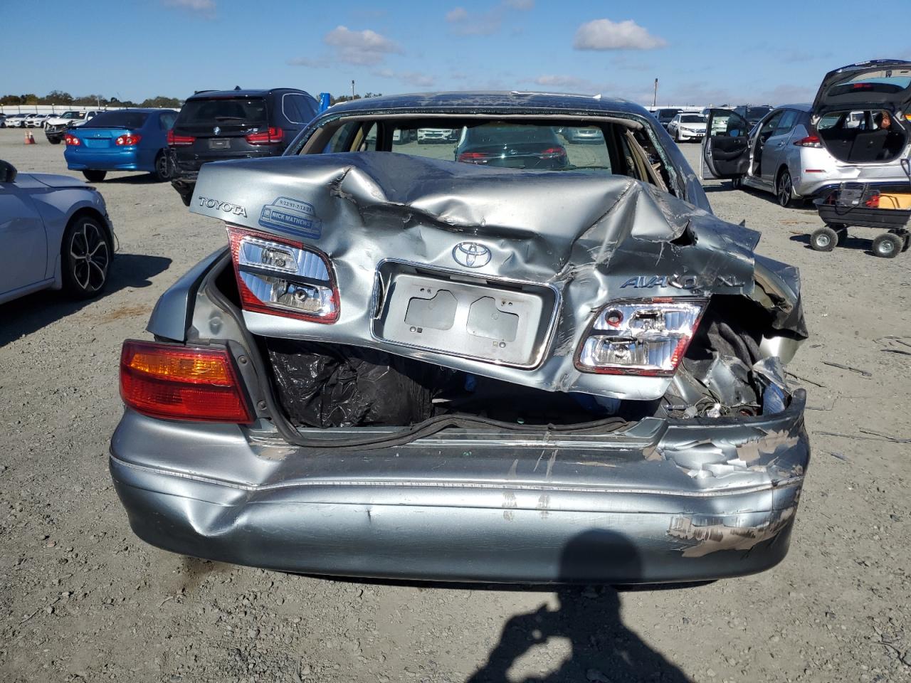 1998 Toyota Avalon Xl VIN: 4T1BF18BXWU287556 Lot: 82781345