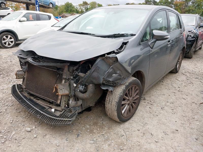 2017 TOYOTA VERSO ICON TSS VALVEMATIC  for sale at Copart WOLVERHAMPTON