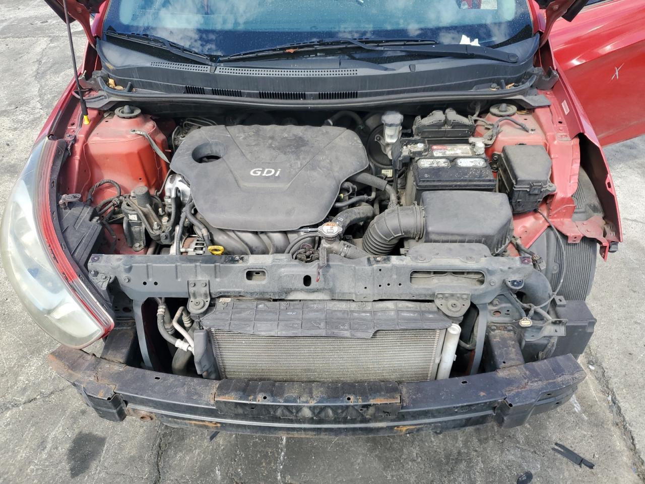 2013 Hyundai Accent Gls VIN: KMHCU4AE0DU476701 Lot: 82172375