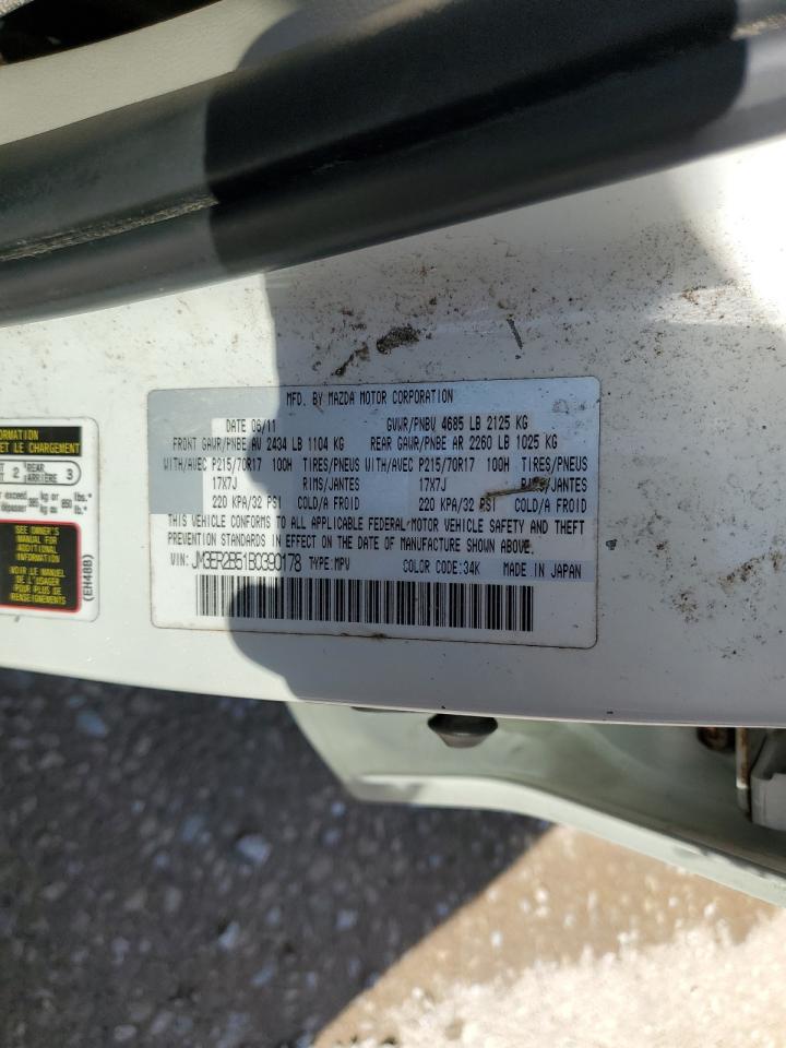 2011 Mazda Cx-7 VIN: JM3ER2B51B0390178 Lot: 85651425