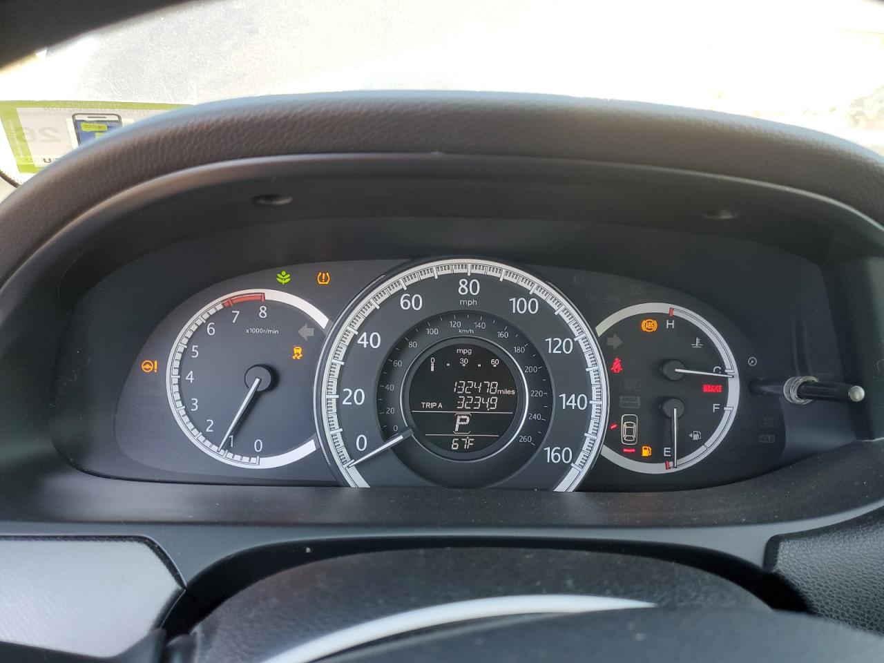 2013 Honda Accord Lx VIN: 1HGCR2F33DA095011 Lot: 84549285