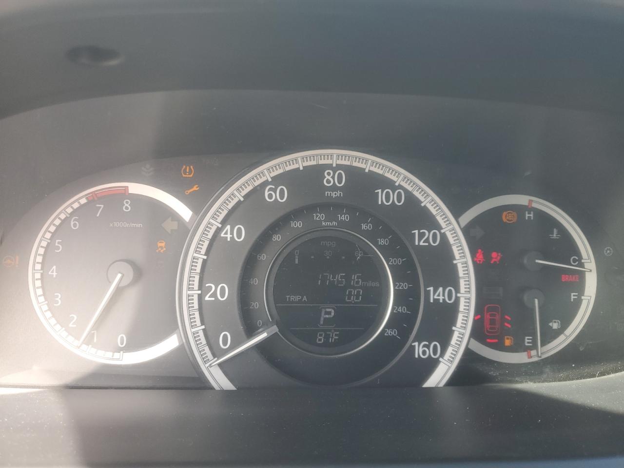 2014 Honda Accord Ex VIN: 1HGCR2F76EA229580 Lot: 82281735