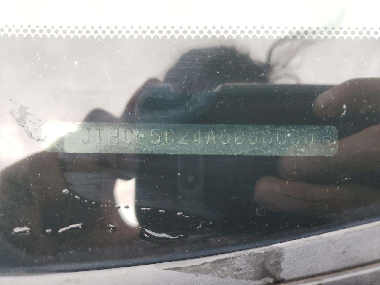 2010 Lexus Is 250 VIN: JTHCF5C24A5038050 Lot: 85729215