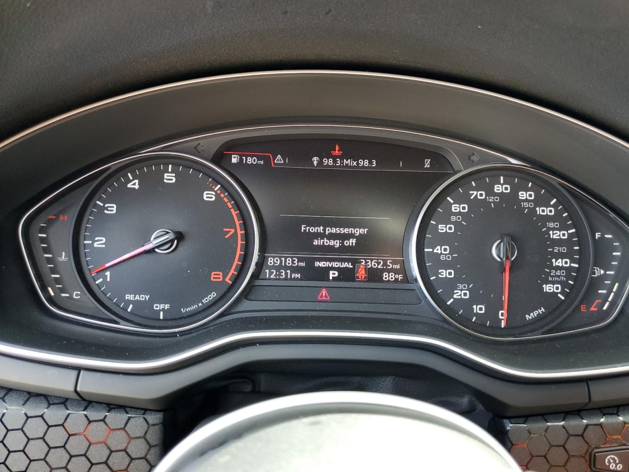 2019 Audi A4 Premium VIN: WAUDNAF41KA063556 Lot: 85518335