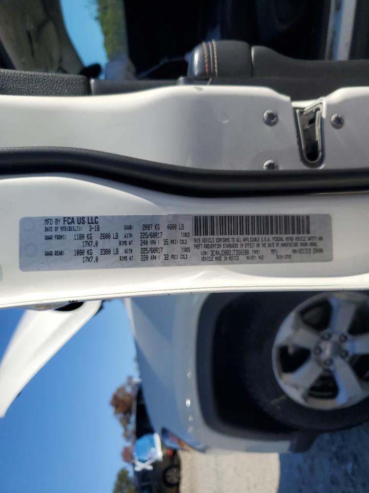 2018 Jeep Compass Latitude VIN: 3C4NJDBB2JT350288 Lot: 85818995