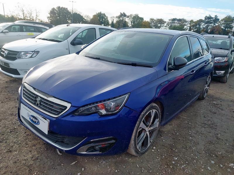 2016 PEUGEOT 308 2.0 BLUEHDI 180 GT 5DR EAT6 for sale at Copart WOLVERHAMPTON
