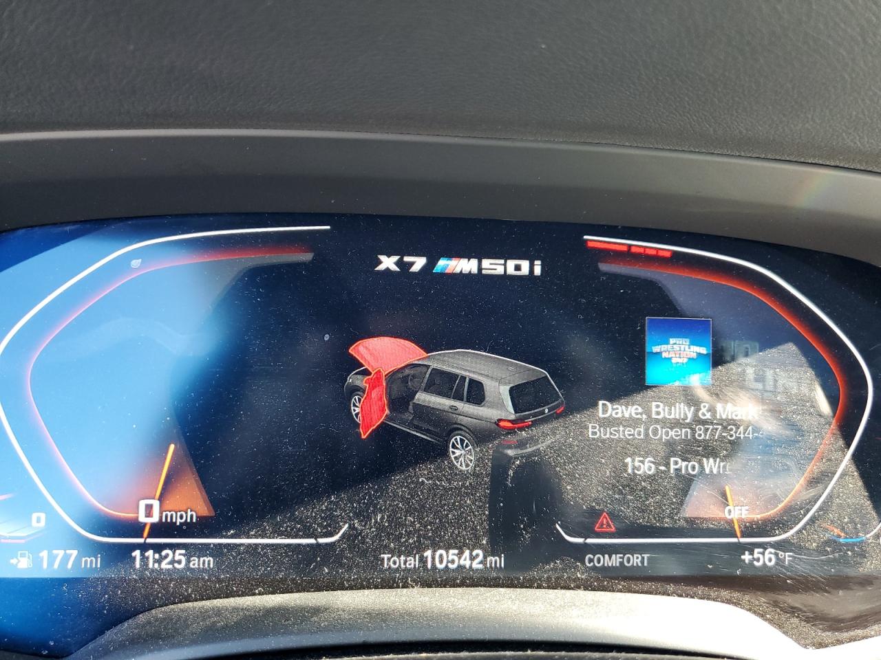 2022 BMW X7 M50I VIN: 5UXCX6C0XN9M60713 Lot: 89687165