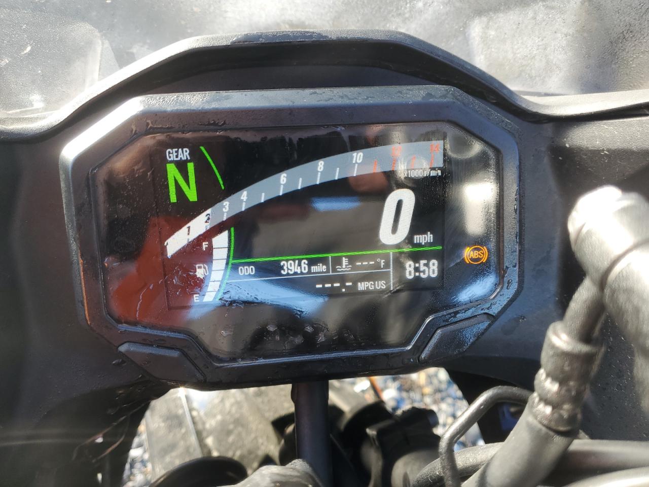 2025 Kawasaki Ex500 A VIN: ML5EXGJ19SDA63737 Lot: 85274255