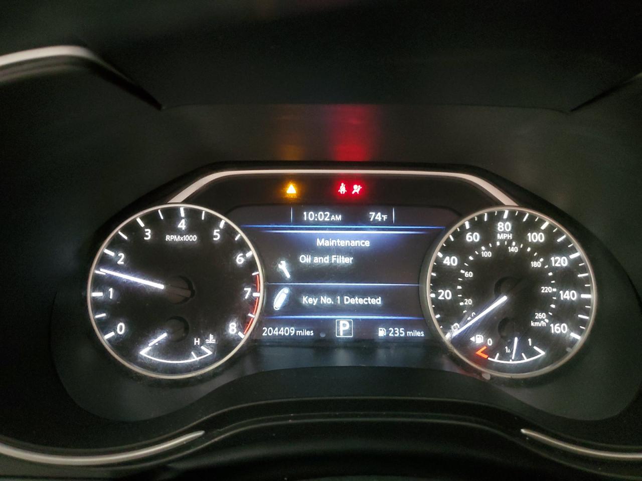 2017 Nissan Maxima 3.5S VIN: 1N4AA6AP6HC406719 Lot: 85355605