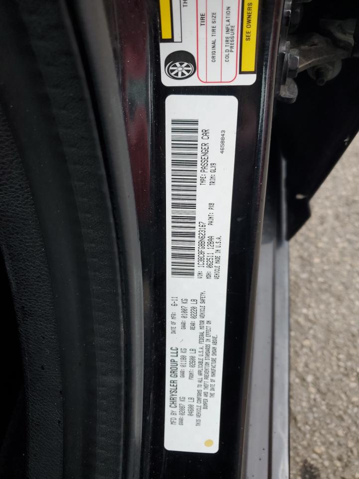 2011 Chrysler 200 S VIN: 1C3BC8FG8BN623167 Lot: 90426395