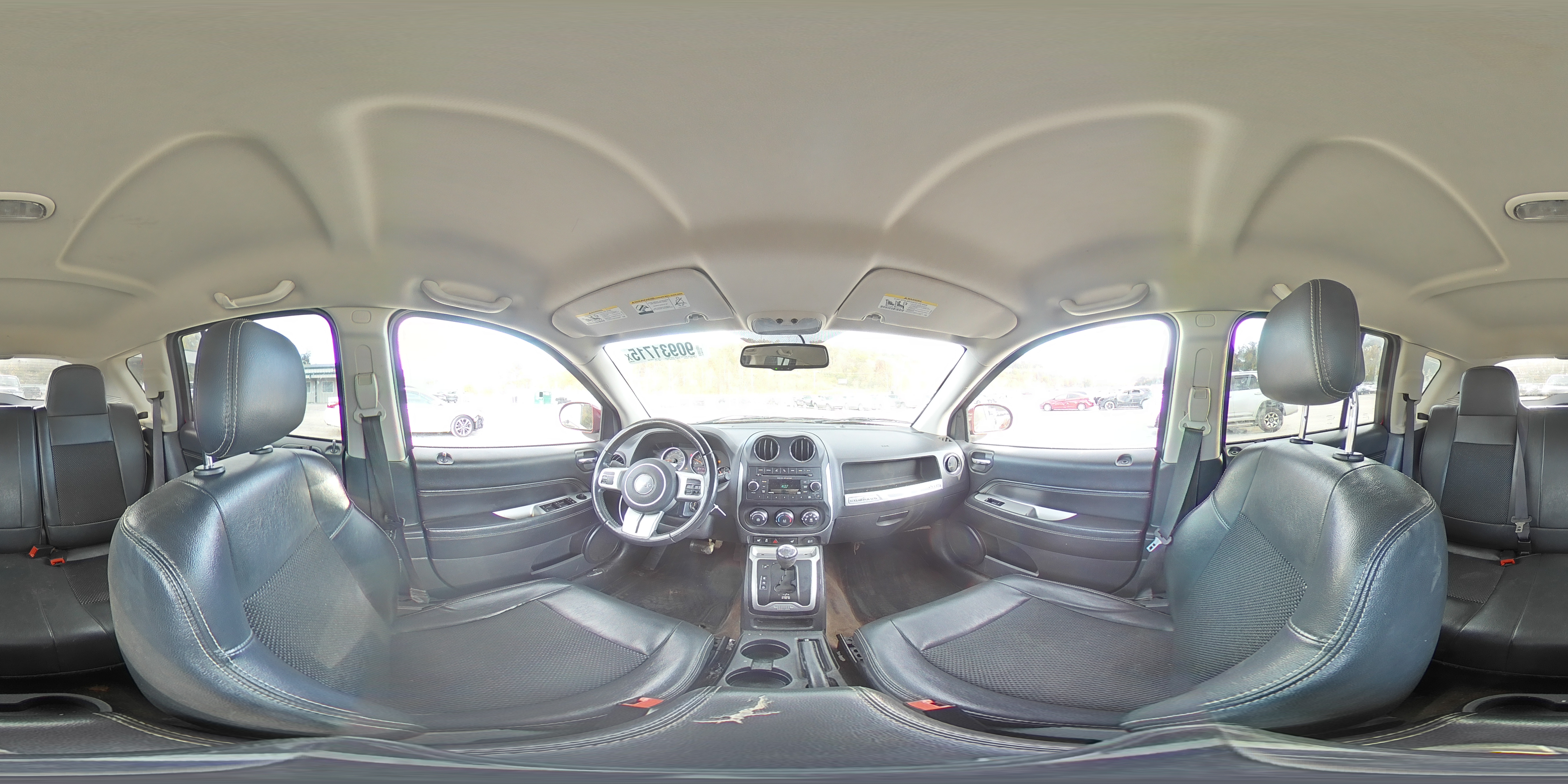 2017 Jeep Compass Latitude VIN: 1C4NJDEB2HD143752 Lot: 90931715