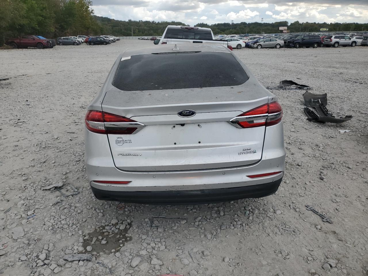 2019 Ford Fusion Se VIN: 3FA6P0LU5KR110619 Lot: 85672415